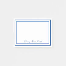 Notes postérieures au cadre personnalisées