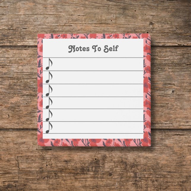 Post-it® Notes pour soi-même autocollantes lignées (Créateur téléchargé)