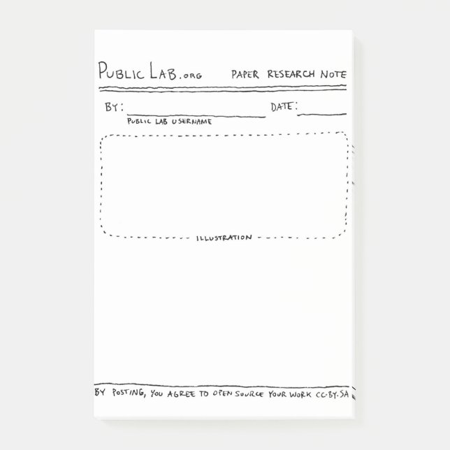 Post-it® Notes publiques de recherches de papier de (Devant)