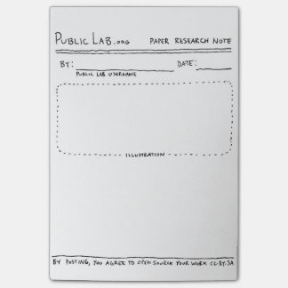 Post-it® Notes publiques de recherches de papier de