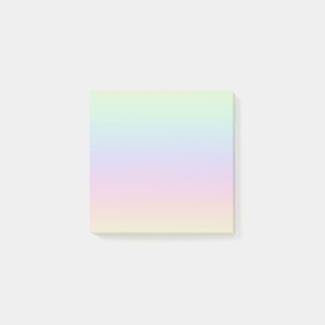 Post-it® Notes Rainbow Post-It (Devant)