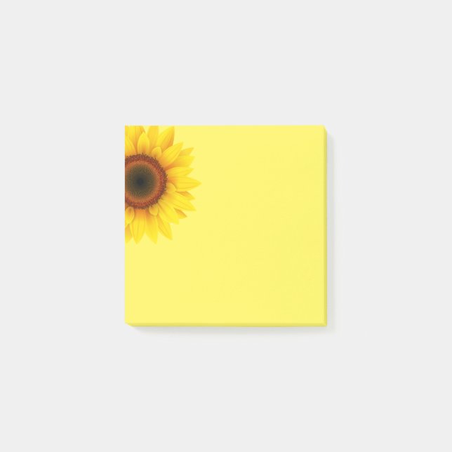 Post-it-Notes-Sunflower Post-it Notes (Front)