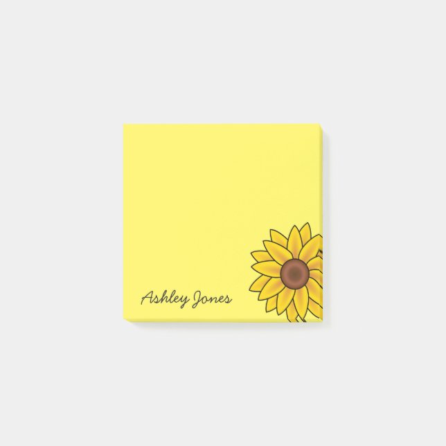 Post-it-Notes-Sunflower Post-it Notes (Front)