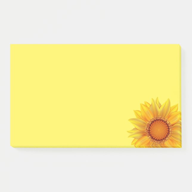 Post-it-Notes-Sunflower Post-it Notes (Front)
