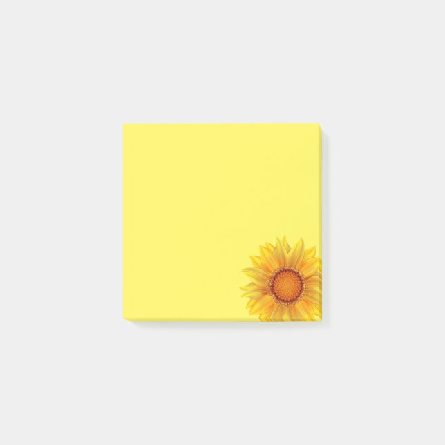 Post-it-Notes-Sunflower Post-it Notes (Front)