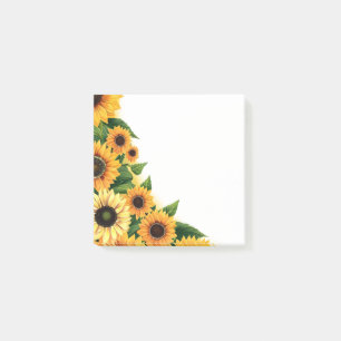 Post-it-Notes-Sunflowers Post-it Notes