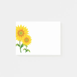 Post-it-Notes-Sunflowers Post-it Notes