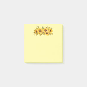 Post-it-Notes-Sunflowers Post-it Notes