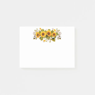 Post-it-Notes-Sunflowers Post-it Notes