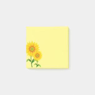 Post-it-Notes-Sunflowers Post-it Notes