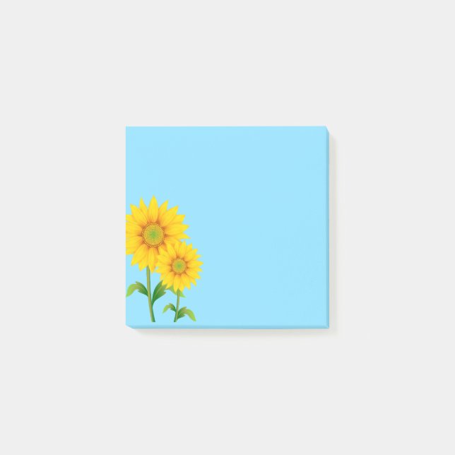 Post-it-Notes-Sunflowers Post-it Notes (Front)