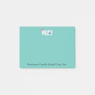 Post-it® Notes sur la famille de dents