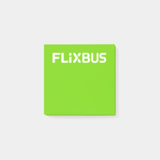 Post-it® Notes sur le billet Flixbus