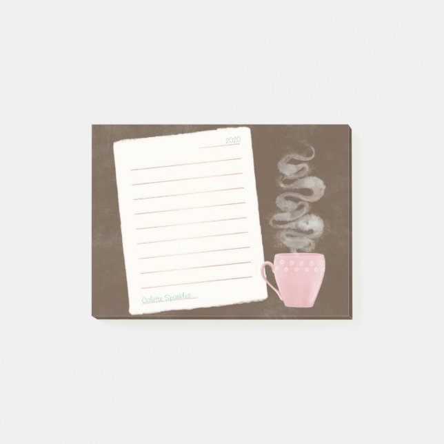 Post-it® Notes sur le café (Devant)