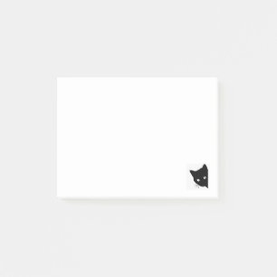 Post-it® Notes sur le chat noir