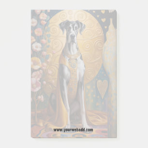 Post-it® Notes sur le Grand Danois