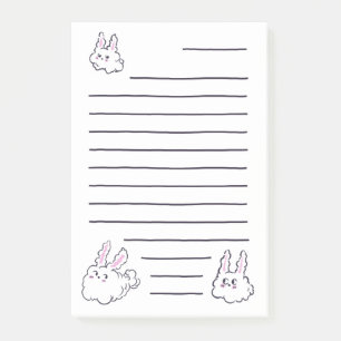 Post-it® Notes sur le lapin de poussière