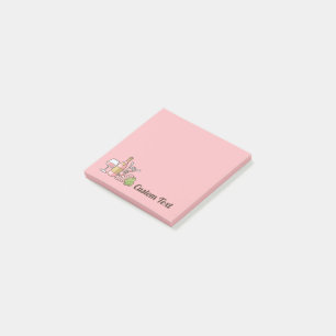 Post-it® Notes sur le vin rose