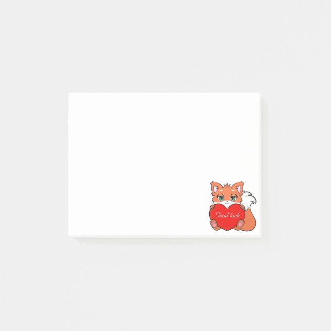 Post-it® Notes sur Little Fox (Devant)