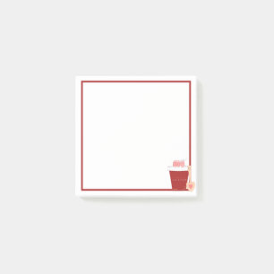 Post-It Notes Tasse de glace et guimauve mignonn