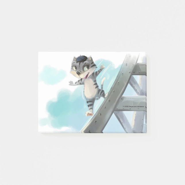 Post-it® Notes Tour Eiffel 4" x 3" (Devant)