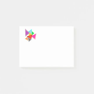 Post-it® Notes Triangles Colorés