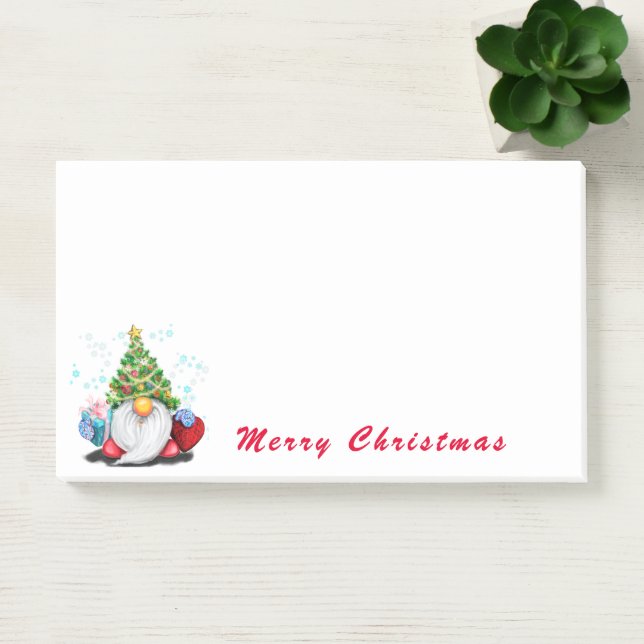 Post-it® Notes with Christmas Gnome (Office)