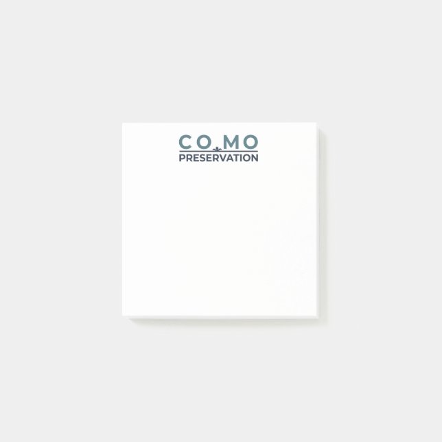 Post-It Notes with CoMo Preservation (Front)