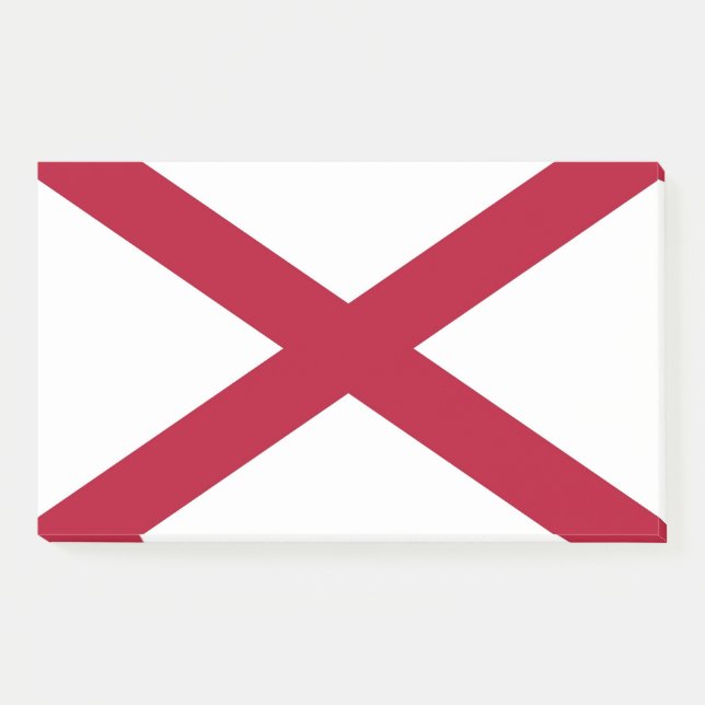 Post-it Notes with flag of Alabama, USA (Front)