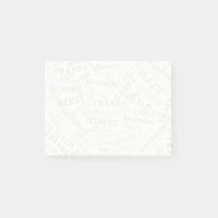 Post-it® Notes with THANK YOU Text