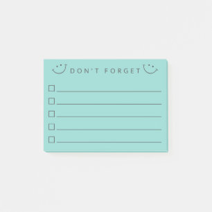 Post-it® N'oubliez pas les sourires