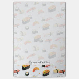 Post-it® Nourriture japonaise : Motif de sushi