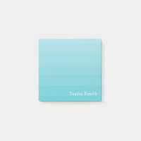 Nuances cyanes de bleu rayures horizontales jeunes