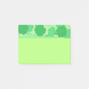 Post-it® Nuances des notes de post-it vertes de shamrocks