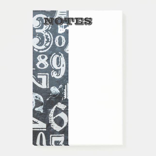 Post-it® Numérote des post-its (Devant)