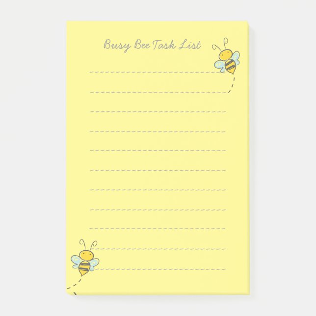 Post-it® Occupé Bee 'À Faire' Pad (Devant)