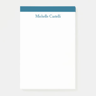Post-it® Ocean Blue & White Professionnel Unique Classique