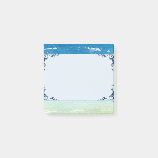 Post-it® Ocean Waves Seashore Thème (Devant)