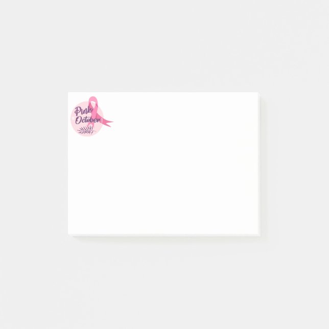 Post-it® Octobre rose (Devant)