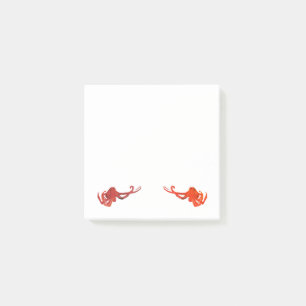 Post-it® Octopus rouge