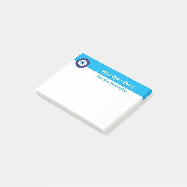 Post-it® Oeil malin grec (Incliné)