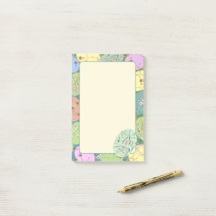 Post-it® OEufs Roses de Pâques Papeterie