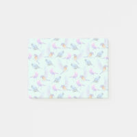 Oiseaux exotiques sauvages Motif d'aquarelle