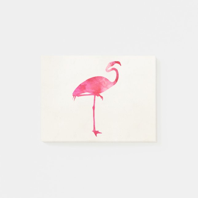 Post-it® Oiseaux roses de la Floride de silhouette (Devant)