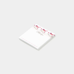 Post-it® Oiseaux Roses Et Magnolia