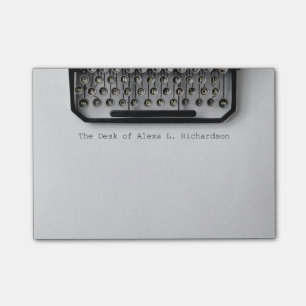 Post-it® Ol a façonné à machine à écrire les notes fai