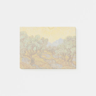 Post-it® Oliviers de Van Gogh Ciel Soleil Jaune