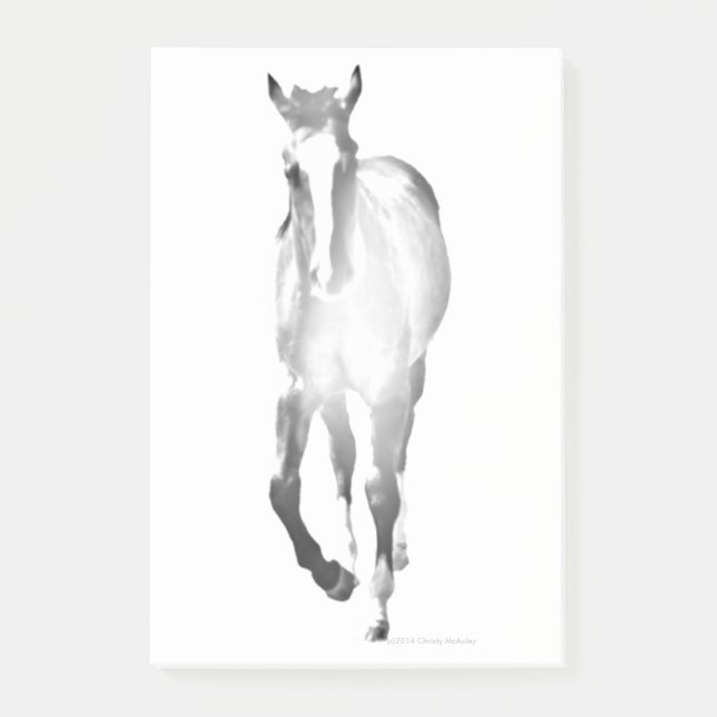 Post-it® Ombre de cheval (Devant)