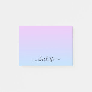 Post-it® Ombré rose et turquoise
