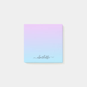 Post-it® Ombré rose et turquoise